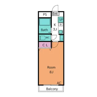 アーバンライフ伊賀【4階】の間取り