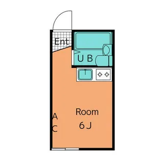 河合アパート【2階】の間取り