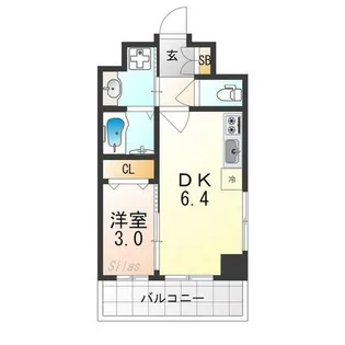 ソルテラス嵯峨嵐山【2階】の間取り