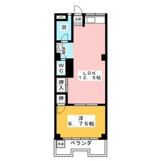 車屋ビル【4階】の間取り