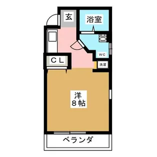 センチュリィ山の手【2階】の間取り