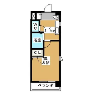 サンキ アソシエ【2階】の間取り