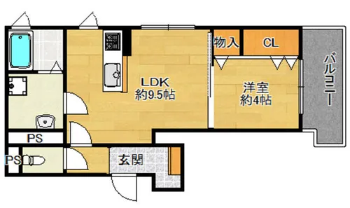 ORANGE11【3階】の間取り