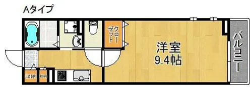 グラン ウエスト【2階】の間取り