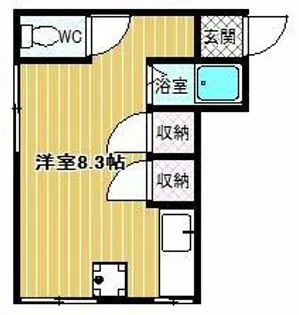 ブリリア宝【2階】の間取り