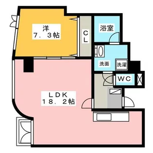 クレス【2階】の間取り