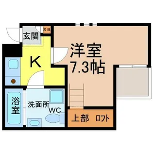 インフィニティ今池【1階】の間取り