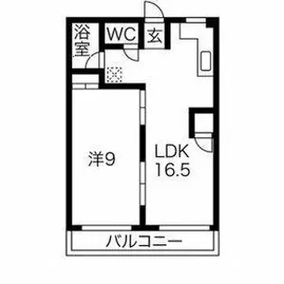 万長ビル【5階】の間取り
