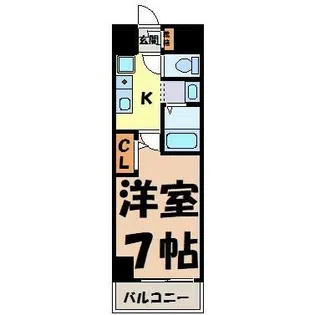 アセーラ新栄【3階】の間取り