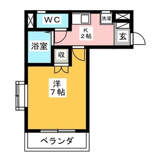 たまごびる【5階】の間取り