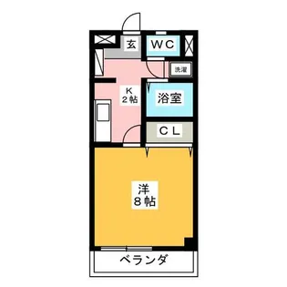 East Landmark【1階】の間取り