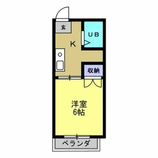ワコー瑞穂【4階】の間取り