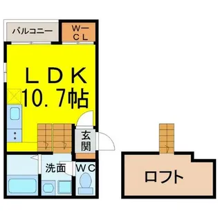 STELLA【2階】の間取り