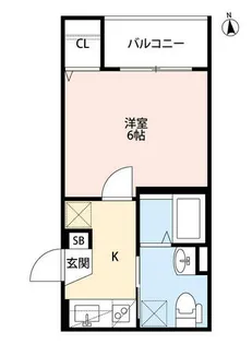 大阪府大阪市平野区長吉川辺3丁目【アパート】の間取り