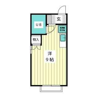 南山アネックス【1階】の間取り
