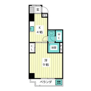 コンフォート山花【2階】の間取り