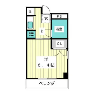 コーポ ミツムラ【2階】の間取り