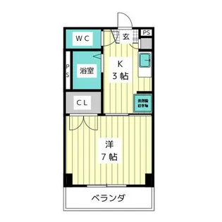 シュラインヒルズ【1階】の間取り