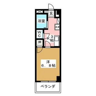 大善ビル【4階】の間取り