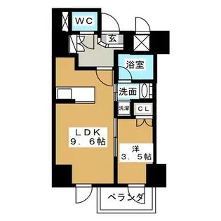 Mステージ矢田南【12階】の間取り