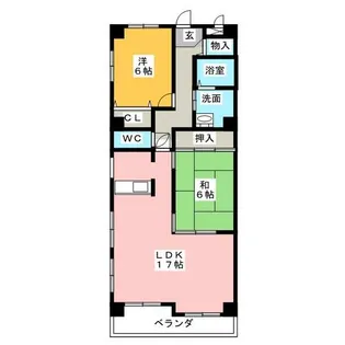 リアライズ正保町【3階】の間取り