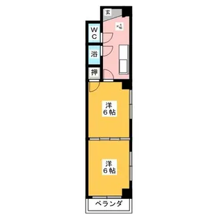 岩本友光ビル【4階】の間取り