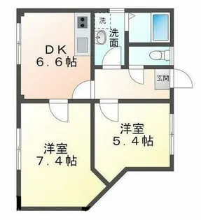 ガーデンハイツ【3階】の間取り
