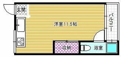 トキワビル【4階】の間取り
