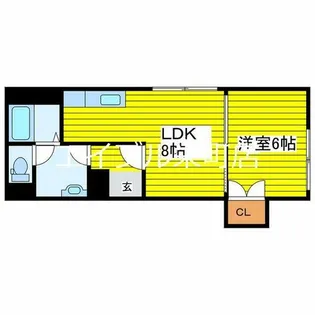 コーポN44【301号室】の間取り