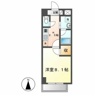 パークレジデンス上飯田駅前【202号室】の間取り