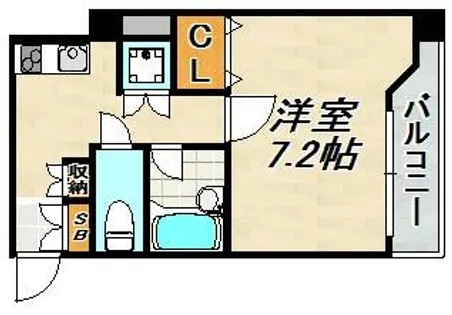 メゾン・ド・ヴィレ須磨潮見坂【2階】の間取り