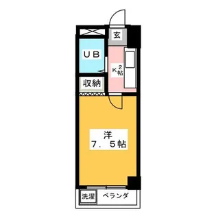 ヴィラサンホワイト【2階】の間取り