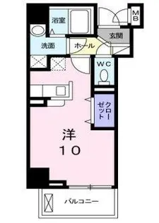 エトワール衣掛【6階】の間取り