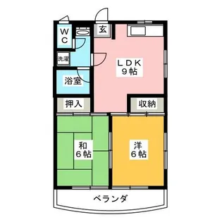 レジデンス光和102【1階】の間取り