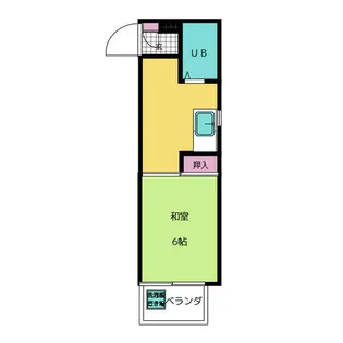 第5七福ビル【2階】の間取り