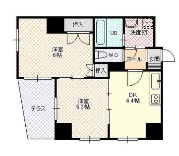 愛知県名古屋市千種区内山3丁目【マンション】の間取り