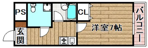 FHグリーンロイヤル高槻【4階】の間取り