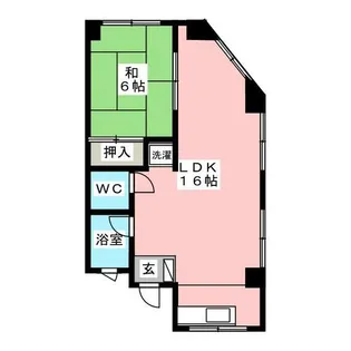 第11タツミビル【3階】の間取り