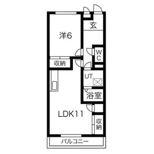有松ヒルズA棟【2階】の間取り