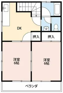 駒之舞プラザ【203号室】の間取り