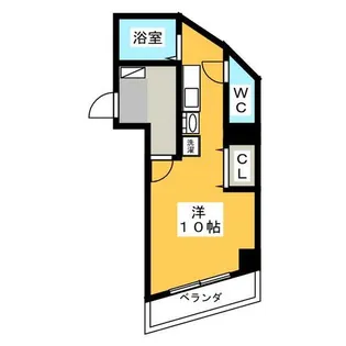 1Kの間取り画像