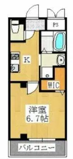 カーサディルーチェ【2階】の間取り