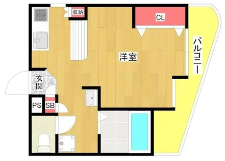 ドムール九条【902号室】の間取り