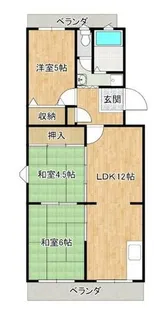 エトワール15【1階】の間取り