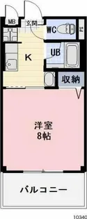 キャッスルカタバミ【1階】の間取り