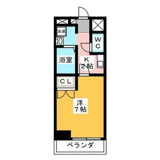 パラッツオTH黄金【3階】の間取り