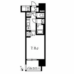 メインステージ名古屋ノースマーク【10階】の間取り