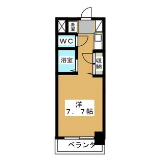シエロビル【3階】の間取り
