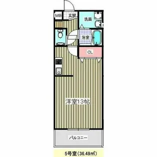 ビオラ名駅西【9階】の間取り