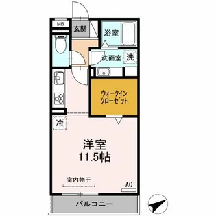 seagull【3階】の間取り